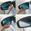 2Pcs Universal Anti-Fog Anti-Glare Rainproof Car Tuning Rearview Mirror Trim Film Cover Exterior Parts Car Glass Accessories