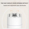 (ABLP) 9L Two-Way Automatic Bagging Adsorption Rubbish Bin Smart Sensor Trash Can with Lid Home Wall Mount Kitchen Dustbin